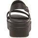 Crocs Comfortable Sandals - Black - 206453/060 Brooklyn Low Wedge