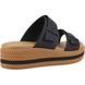Crocs Slide Sandals - Black - 209978/001 Brookly Buckle Low