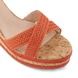 Dune London Wedge Sandals - Orange - 8150062002144 Kelissa