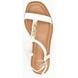 Dune London Flat Sandals - White - 7950062007280 Lotty