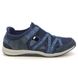 Earth Spirit Comfort Slip On Shoes - Navy - 41021/ BOBBIE VEL