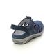 Earth Spirit Closed Toe Sandals - Navy - 41121/ BRYN BACKLESS
