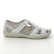 Earth Spirit Closed Toe Sandals - WHITE LEATHER - 30579/66 CLEVELAND 01