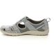 Earth Spirit Closed Toe Sandals - Grey Suede - 30202/00 CLEVELAND 01