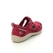 Earth Spirit Closed Toe Sandals - Red suede - 30200/81 CLEVELAND 01