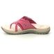 Earth Spirit Toe Post Sandals - Raspberry pink - 40510/ JULIET 01