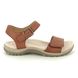 Earth Spirit Comfortable Sandals - Tan Leather - 40567/11 MAINE