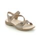 Earth Spirit Comfortable Sandals - Taupe leather - 40562/53 MALIBU