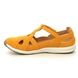 Earth Spirit Closed Toe Sandals - Yellow Suede - 41017/ PAIGE
