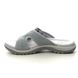 Earth Spirit Slide Sandals - Light Grey Suede - 41074/ WICKFORD 3