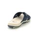 Earth Spirit Slide Sandals - Navy Suede - 40517/ WICKFORD