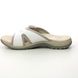 Earth Spirit Comfortable Sandals - White Leather - 30519/66 WICKFORD