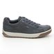ECCO Comfort Shoes - Navy leather - 501824/02038 BYWAY TRED GORE