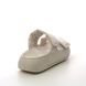 ECCO Slide Sandals - Beige leather - 206663/01378 COZMO  PLATFORM