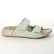 ECCO Slide Sandals - Mint green - 206823/02579 COZMO  WOMENS VELCRO