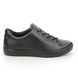 ECCO Lacing Shoes - Black leather - 235333/01001 FARA GORE TEX