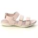 ECCO Comfortable Sandals - Rose leather - 243943/02118 FLASH  VEL