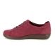 ECCO Lacing Shoes - Plum - 206503/02237 SOFT 2.0