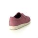 ECCO Lacing Shoes - Dark Rose  - 206503/02588 SOFT 2.0