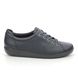 ECCO Lacing Shoes - Navy leather - 206503/11038 SOFT 2.0