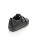 ECCO Comfort Slip On Shoes - Black - 206513/56723 Soft 2.0 2V
