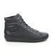 ECCO Lace Up Boots - Navy leather - 206523/11038 SOFT 2.0 BOOT