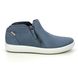 ECCO Hi Tops - Navy Leather - 430243/02038 SOFT 7 BOOT