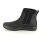 ECCO Ankle Boots - Black leather - 450463/51052 SOFT 7 GTX TRED