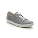 ECCO Lacing Shoes - Grey Nubuck - 430003/51411 SOFT 7 LACE