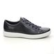 ECCO Trainers - Navy leather - 470364/01303 SOFT 7 MENS