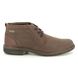 ECCO Boots - Brown leather - 510224/02482 TURN CHUKKA GTX
