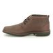 ECCO Boots - Brown leather - 510224/02482 TURN CHUKKA GTX