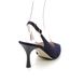 Begg Exclusive Slingback Shoes - Navy suede - Z7553/960 SELINA SLING