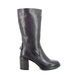 Felmini Mid Calf Boots - Purple Leather - D571/95 SIMONA