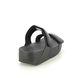 Fitflop Slide Sandals - Black leather - 0FV6/090 LULU LEATHER 2V
