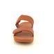 Fitflop Slide Sandals - Tan Leather - 0FV6/592 LULU LEATHER 2V