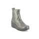 Fly London Wedge Boots - Metallic - P501250 BALE   BLU