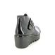 Fly London Wedge Boots - Black patent - P501397 BIRT   BLU