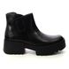 Fly London Wedge Boots - Black leather - P145006 ENDO   ESME