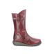 Fly London Mid Calf Boots - Red leather - P142913 MES 2