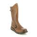 Fly London Mid Calf Boots - Camel - P142913 MES 2