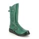 Fly London Mid Calf Boots - Green - P142913 MES 2