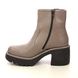 Fly London Heeled Boots - Light Taupe Leather - P701250 MOGE MILVERTON