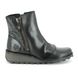 Fly London Ankle Boots - Black leather - P210944 MON