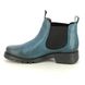 Fly London Chelsea Boots - BLUE LEATHER - P144894 RIKA   RONIN