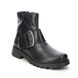 Fly London Ankle Boots - Black leather - P144991 RILY   RONIN
