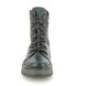 Fly London Lace Up Boots - Petrol leather - P211094 ROXY   RAVI
