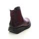 Fly London Chelsea Boots - Purple - P143195 SALV