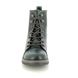Fly London Lace Up Boots - Petrol leather - P144813 SORE   SMINX