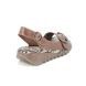 Fly London Wedge Sandals - Camel - P500723 TRAM
